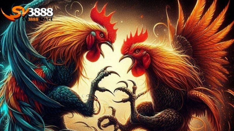 Đá gà SV388: Trải nghiệm đá gà trực tuyến kịch tính 2 Đá gà SV388